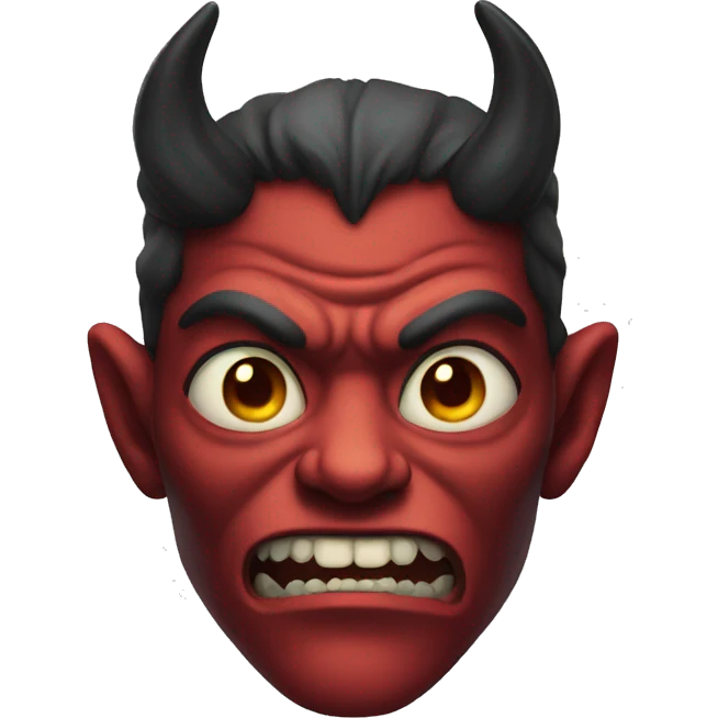 demon face emoji