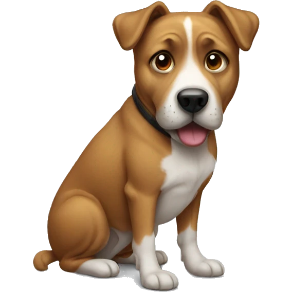 Man dog emoji