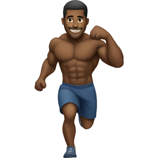 strength, growth, pushing the limits, male emoji