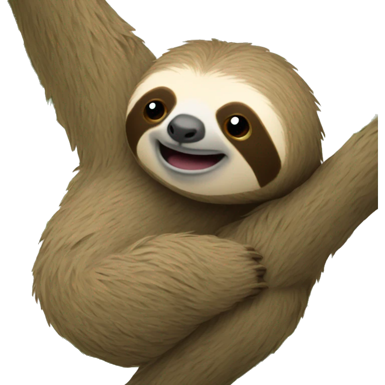 sloth in a tree emoji