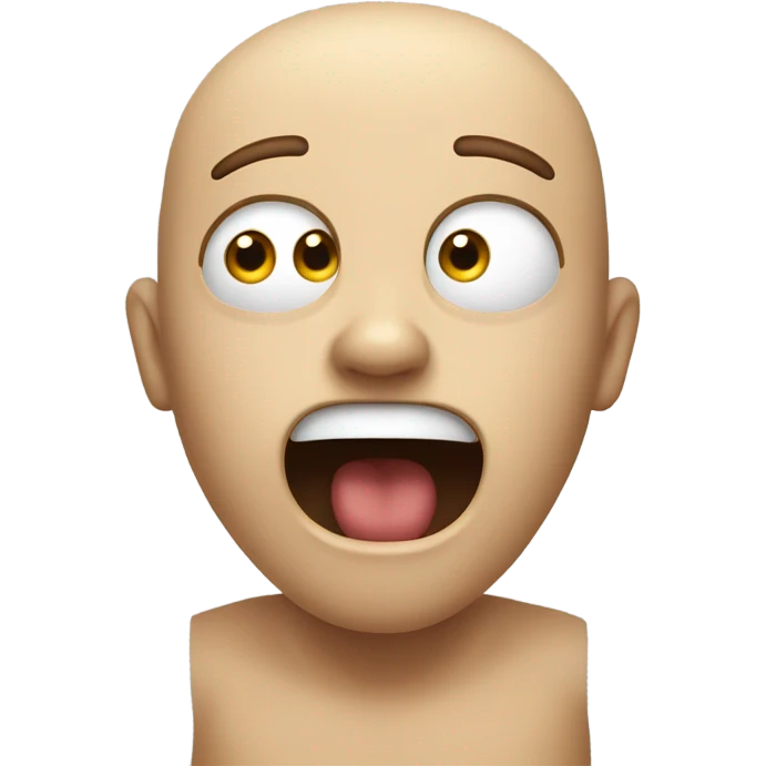 Freaking out emoji