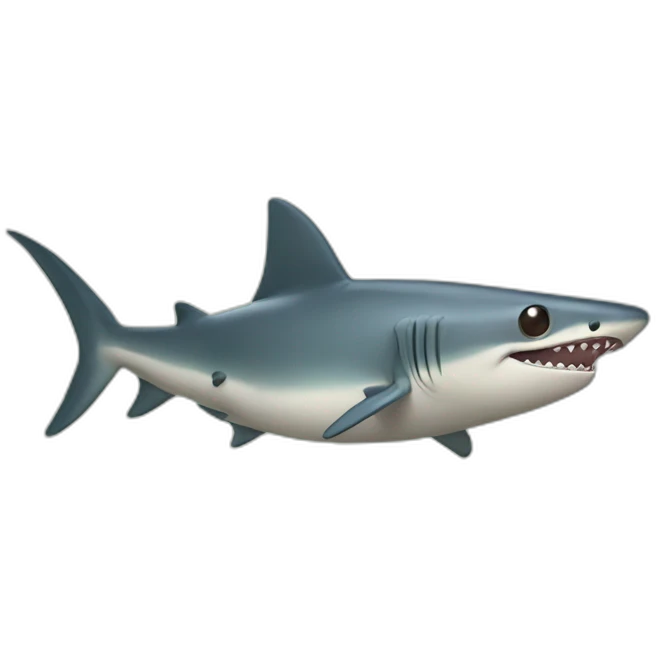 fourmis sur requin  emoji