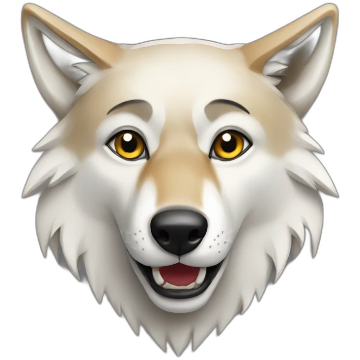Jordanian wolf emoji