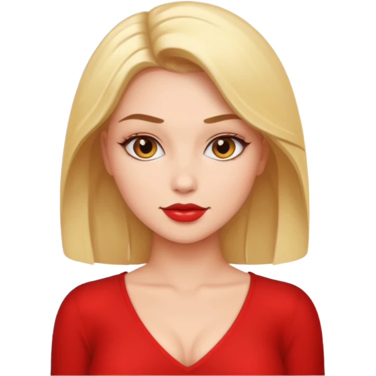 sexy woman, confident pose emoji