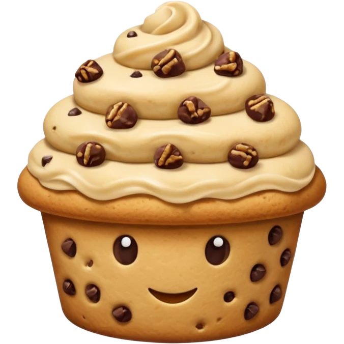 one filled DATE like mjool with like cookie dough topping  emoji