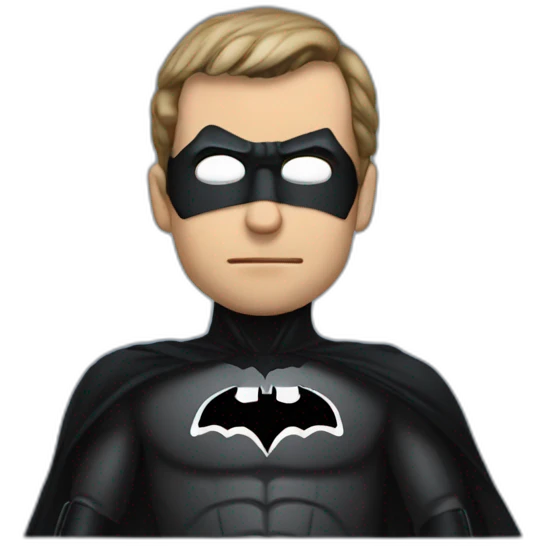 macron batman emoji