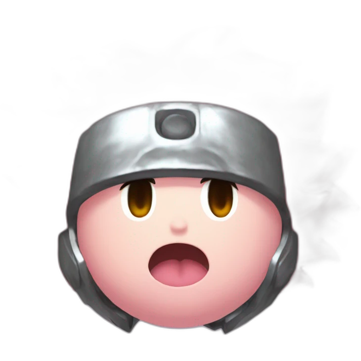 Kirby absorbed goku emoji