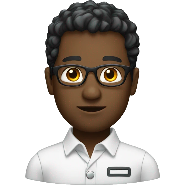 Black IT engineer emoji