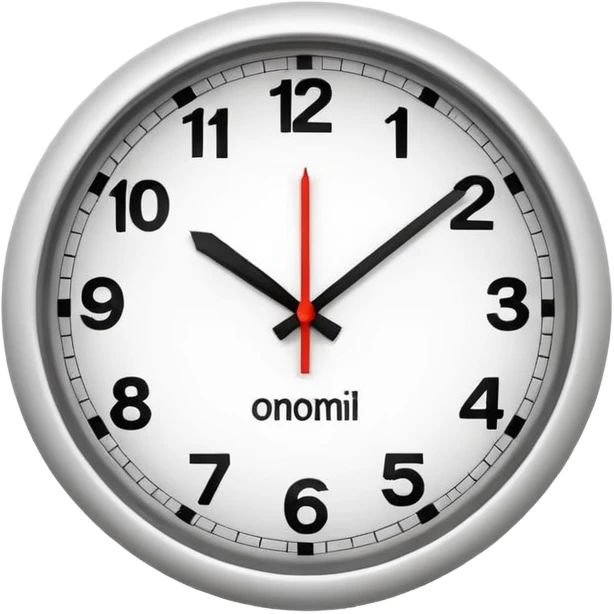 simlpe clock emoji