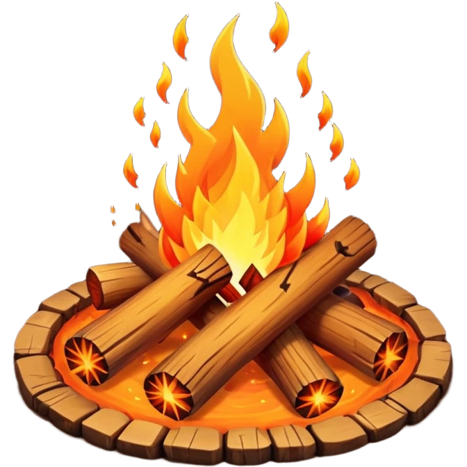 Campfire with sparks







































 emoji