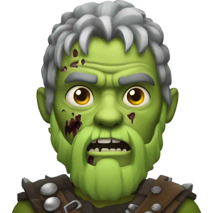 Viking zombie  emoji