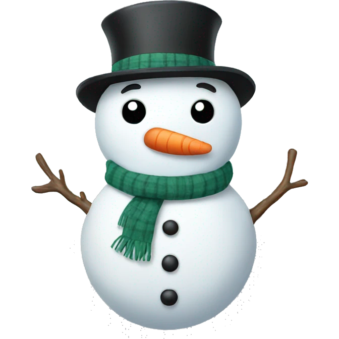 Snowman emoji