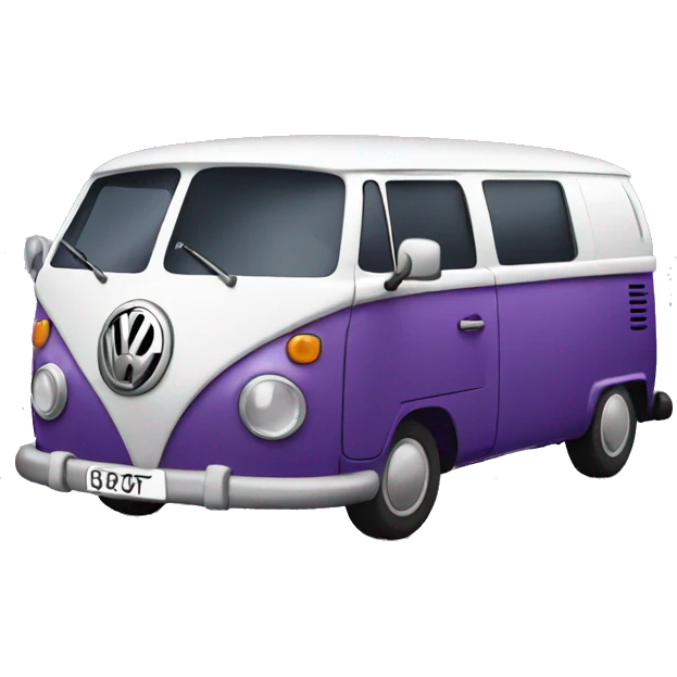 purple volkswagen  emoji