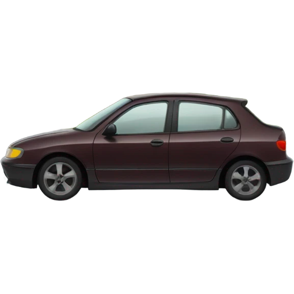Suspicious car emoji