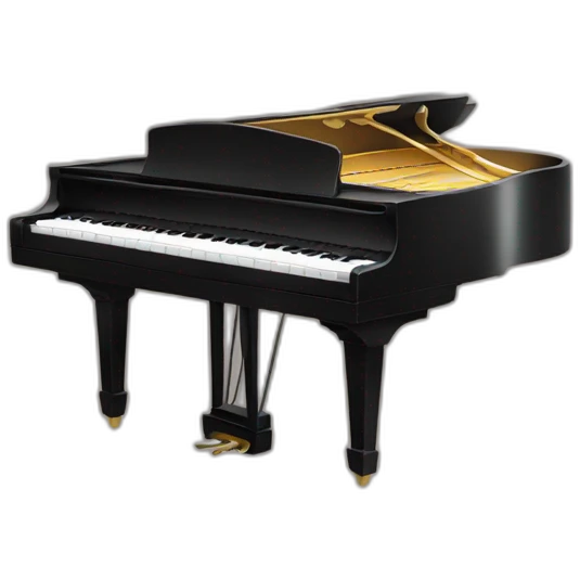 piano、 emoji
