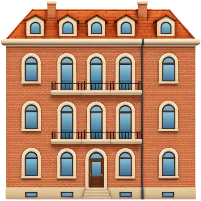 Apartman house emoji