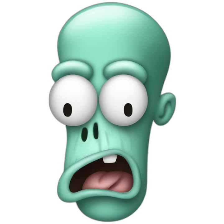 Gigachad squidward emoji