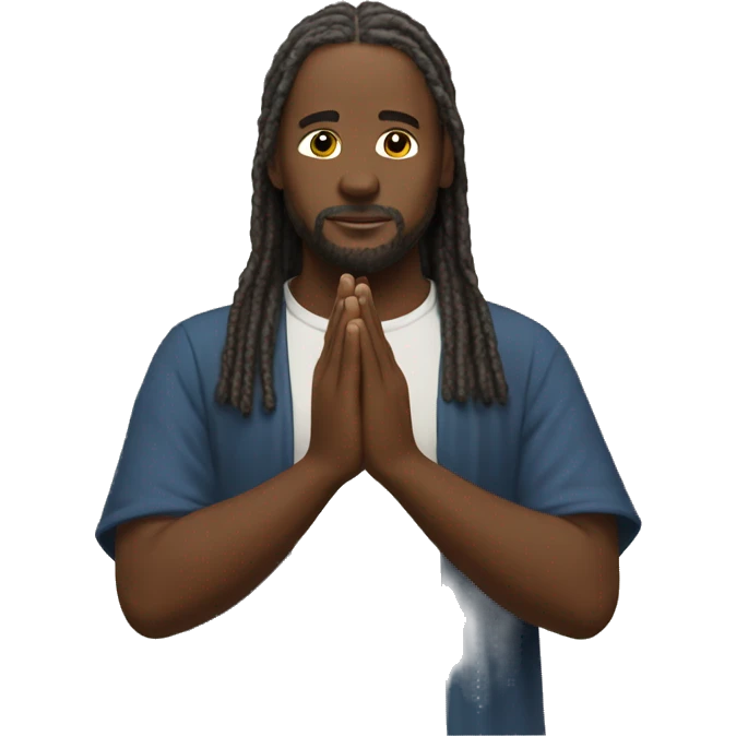 Worship and praying emoji