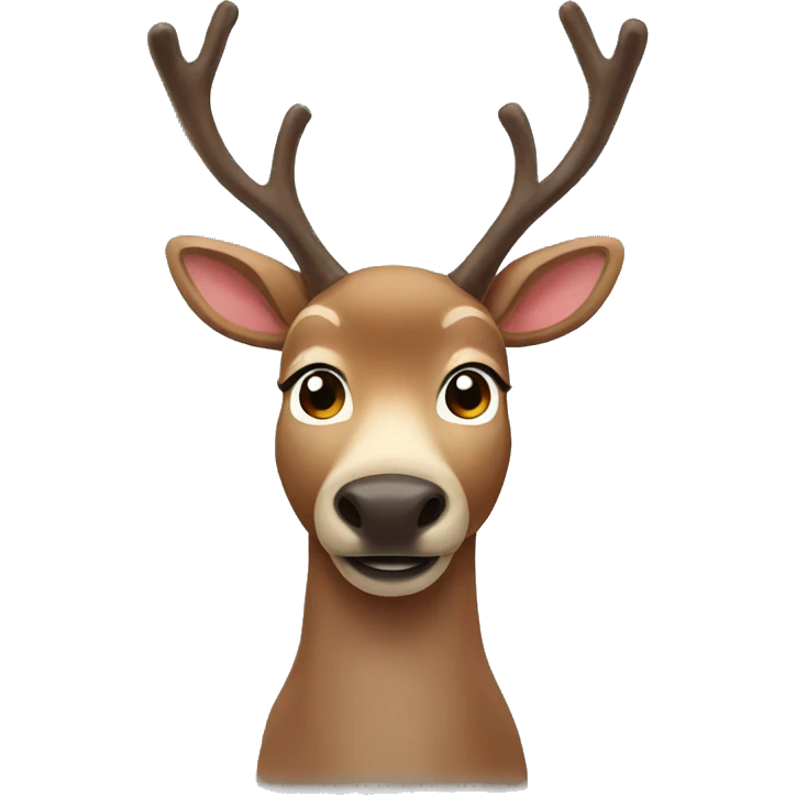 Reindeer emoji