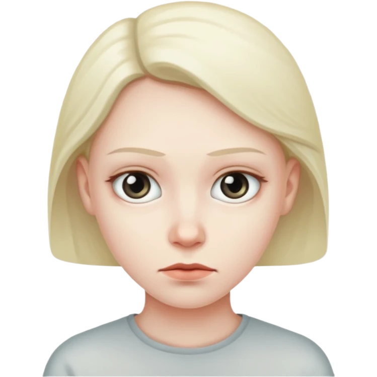 Blank stare emoji