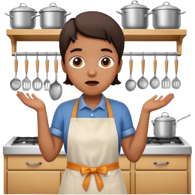 Your cooked and you just realized it  emoji
