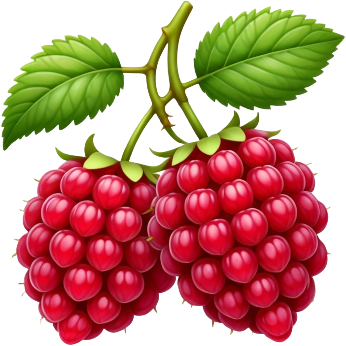 raspberry fruit emoji