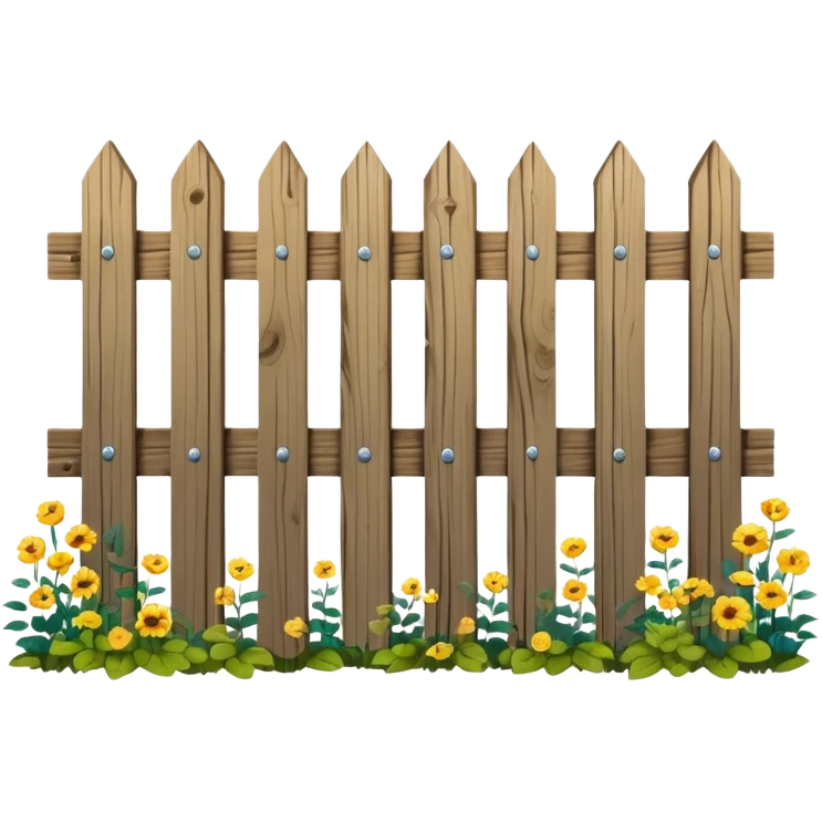 garden fence comic emoji