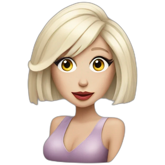 Lady gaga in a concert  emoji