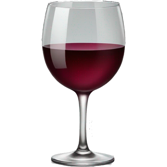 Wine glass emoji