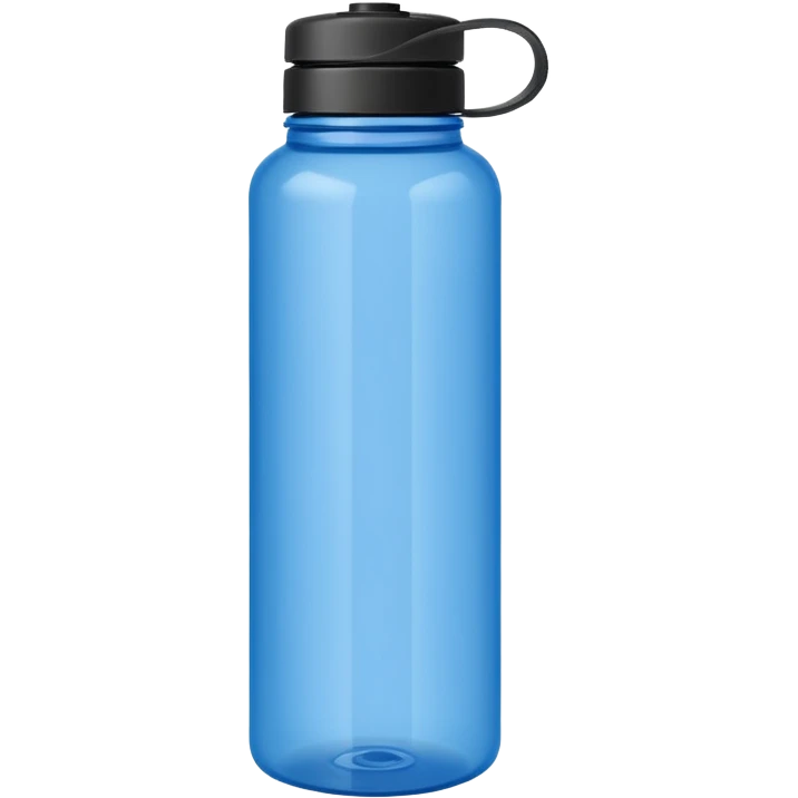 blue sports water bottle emoji
