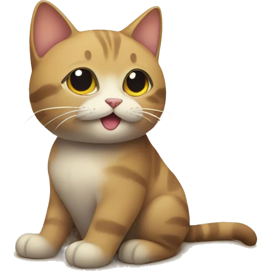 cat at the beach emoji