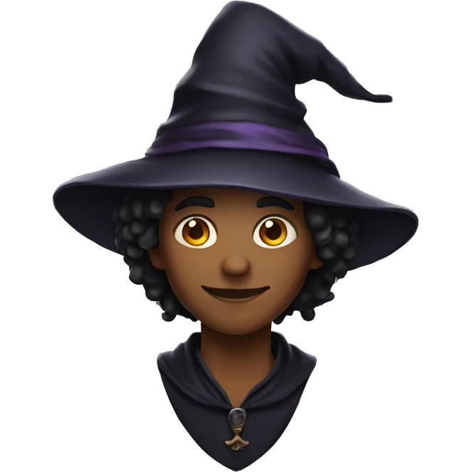 handsome witch emoji
