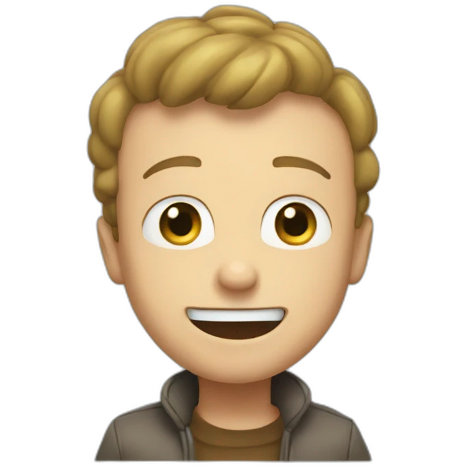 lil morty happy emoji