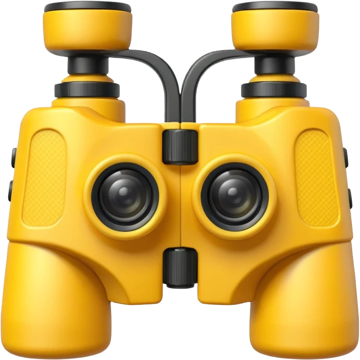Yellow Binoculars emoji