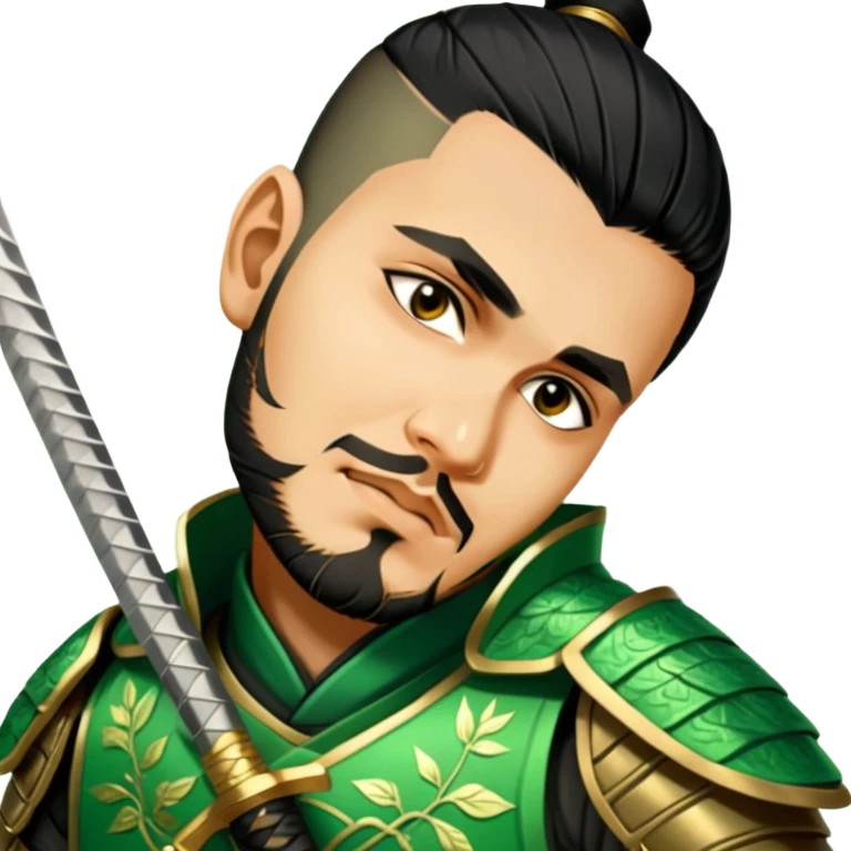 Emerald Samurai emoji