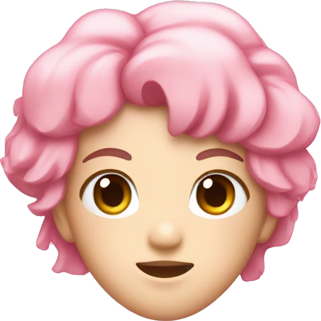 Pink kawaii sakura emoji