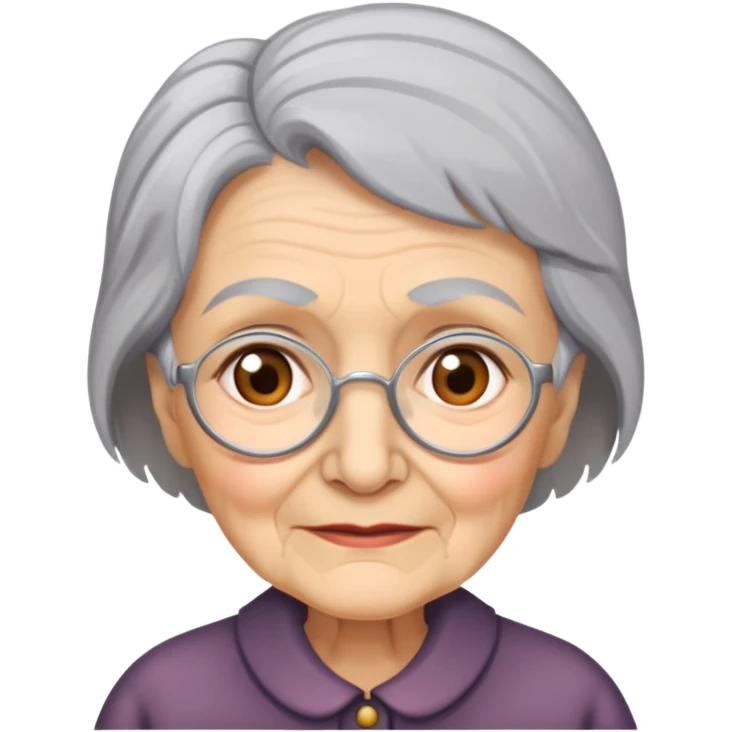 Old lady emoji