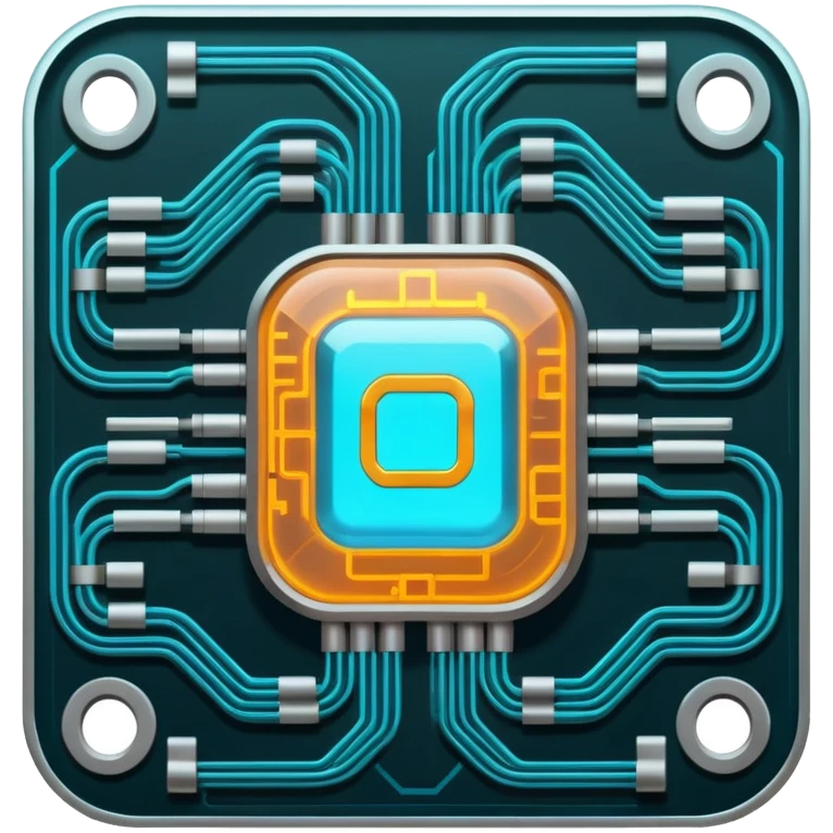 neon data chip emoji