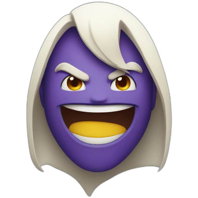 Evil laugh emoji