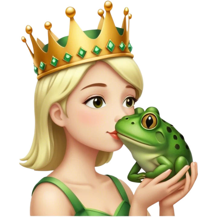 Beso de princesa  emoji