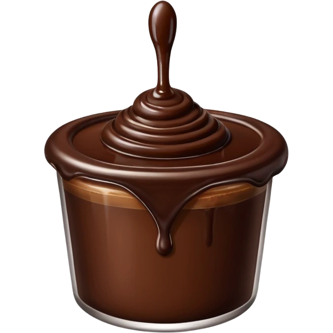 salsa de chocolate emoji