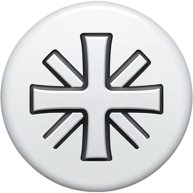 plus symbol with MORE text emoji