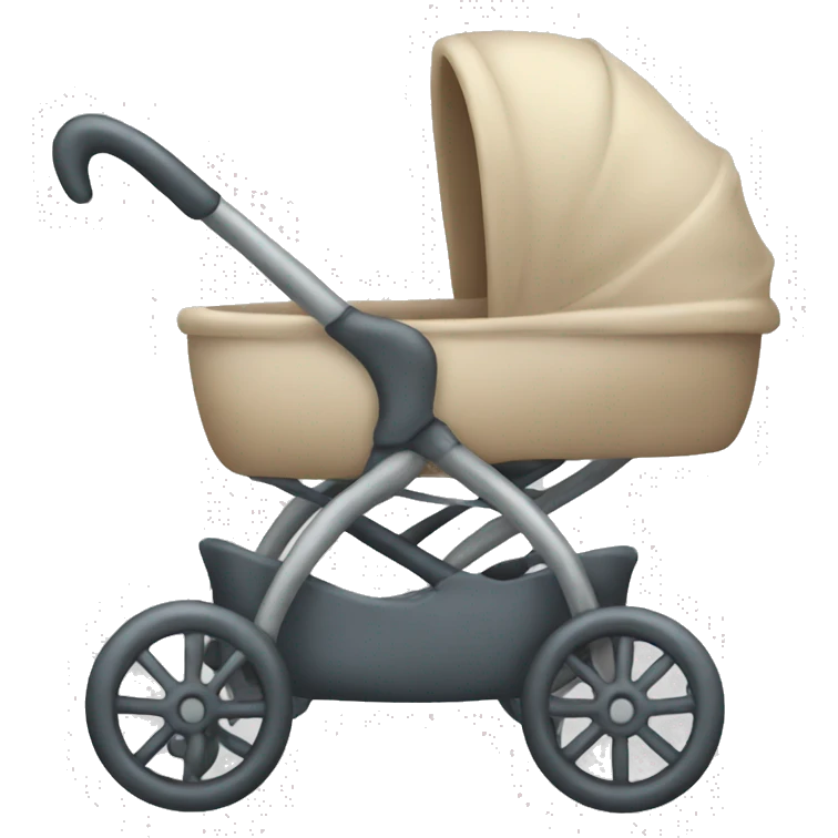 A child in a stroller emoji
