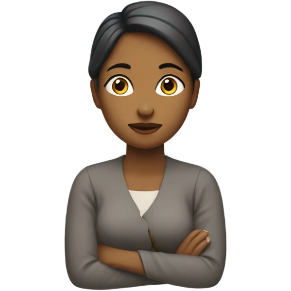 woman patiently waiting  emoji