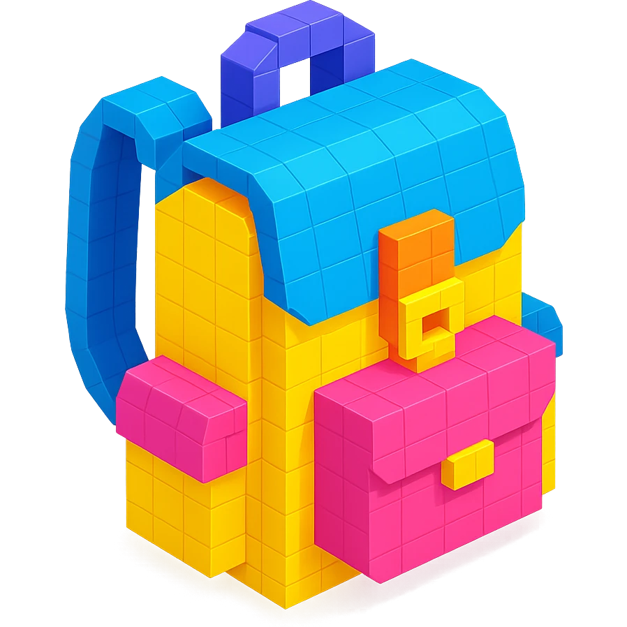 School bag emoji