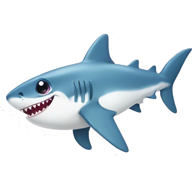 Baby Shark say hello emoji