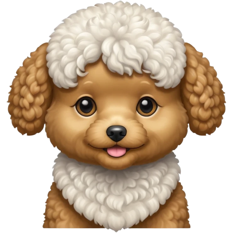 Toy poodle  emoji