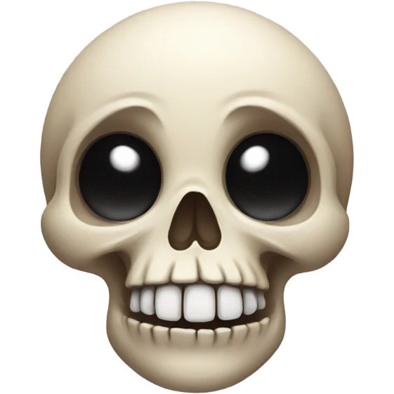 cute skull emoji