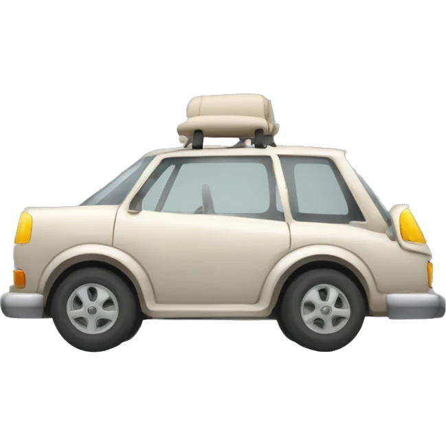 Un squelette automobile  Des ossements assemblés avec une précision morbide forment le cadre de cette voiture macabre. emoji