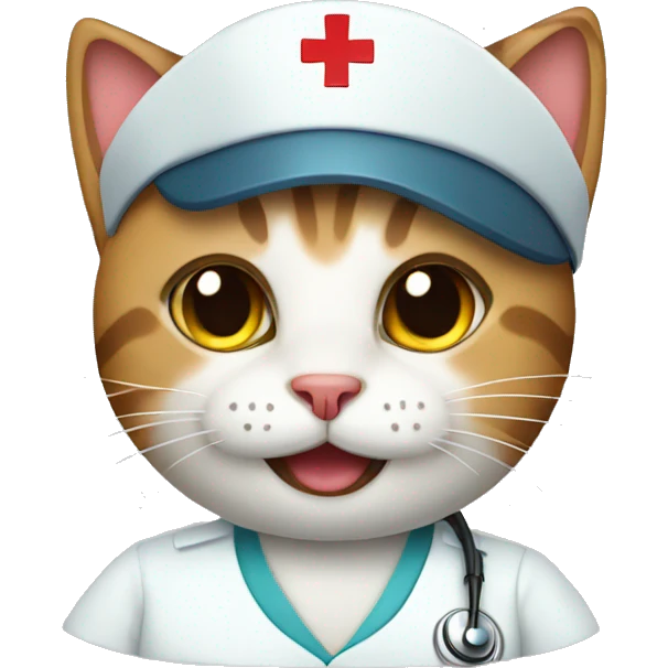 cat nurse emoji
